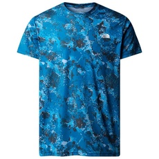 Bild von Reaxion Amp T-Shirt Adriatic Blue Moss Camo Print L