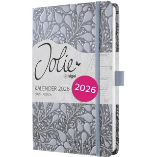 Sigel J6361 Wochenkalender 2026 mittelblau, schwarz, 1 St.