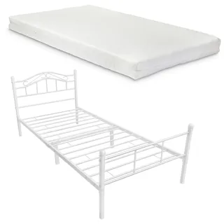 [en.casa] Metallbett Florenz 120x200 cm
