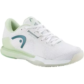 Head Racket Sprint Pro 4.0 Padelschuhe - White / Light Green - EU 38 1/2