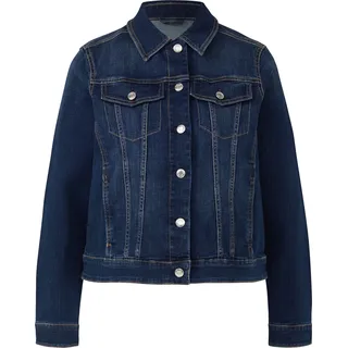 s.Oliver Elastische Slim-Fit-Jeansjacke aus Baumwollmix