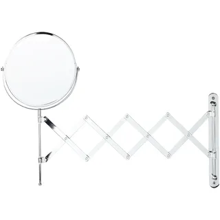 Beliani Beliani, Wandspiegel mit Ausziehfunktion 19 cm Silber Yvelines