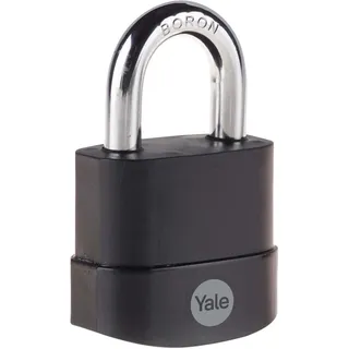 Yale - Y227B/55/126/1 Maximale Sicherheit 55 mm ProTEktor wetterfestes Vorhängeschloss - Offene Borhähne - 3 Schlüssel