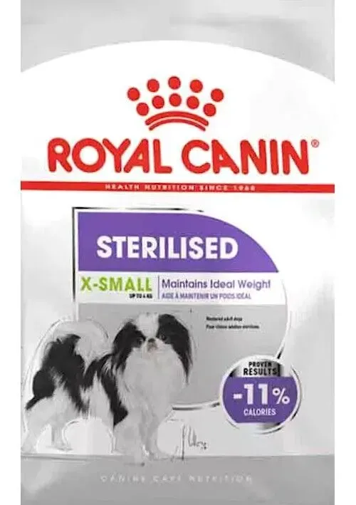 Bild von X-Small Sterilised Hundefutter trocken