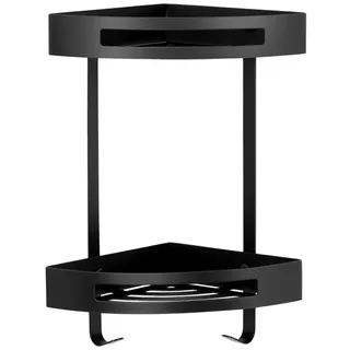 Ambrosya - Duschkorb aus Edelstahl - Ablage Bad Badezimmer Badregal Duschablage Dusche Duschregal Eckablage Halter Halterung Korb Regal Wandablage