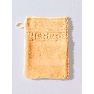 Handtuch CAWÖ Gr. 1, orange (melba), B:50cm L:100cm, Walkfrottee, 100% Baumwolle, Handtücher, Handtuch