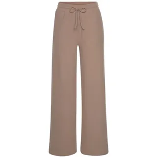 LASCANA Loungehose mit weitem Bein Grau 32/34