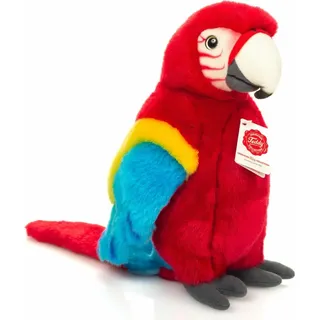 Teddy-Hermann Teddy Hermann Papagei Scharlachara rot 27 cm - Rot