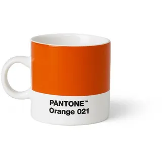 Pantone Espressotasse, Porzellan, Orange 021, 6.1 x 6.1 x 8.2 cm