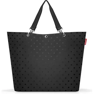 shopper XL glossy dots black
