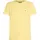 Herren T-Shirt Kurzarm Solid mit Rundhalsausschnitt Gelb citronella S