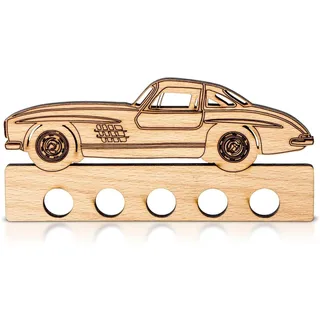 Buaak Holz Auto, Sportwagen, Spardose Auto, Führerschein Bestanden Geschenk, Kreatives Geldgeschenk, Geburtstag, Hochzeit, Geldgeschenk Weihnachten, Geschenke für Freunde, Familie, Liebhaber