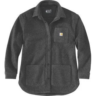 CARHARTT Wool Blend Textiljacke Damen Übergangsjacke Overshirt, Farbe:Black Heather, - XL