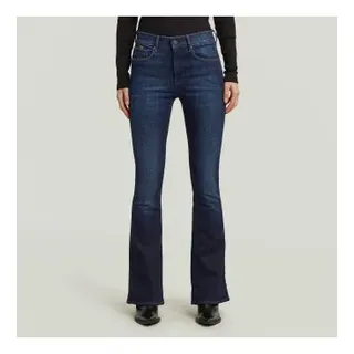 G-Star für Damen. D21290-C051-H431 Jeans 3301 Schlaghose blau (27/32), Lässig, Baumwolle, Denim