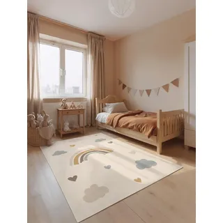 HANSE HOME Skyla Kinderteppich 120 x 170 cm creme multifarben