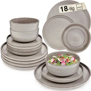 sänger Kairo Clay Tafelservice 18-tlg. grau