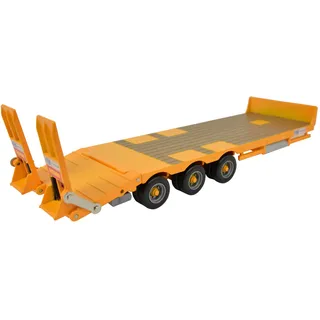 Britains Kane Yellow Low Loader - Siku Traktor, 1:32 Scale | Bauernhofspielzeug Anhänger - Siku Fahrzeuge, Traktor Spielzeug ab 3 Jahre, Sammlerstück, 1:32