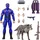 G I Joe Ultimates Actionfigur Snake Eyes 18 Lila/Schwarz