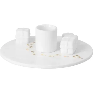 Kerzenhalter "Santas Werkstatt"