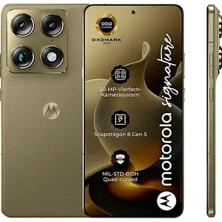 Motorola Signature 16 GB RAM 512 GB PANTONE Martini Olive