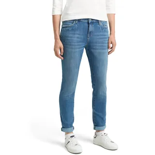 Tom Tailor 1038347 Tapered Relaxed Jeans, - Used Mid Stone Blue Denim, / 28 - 30