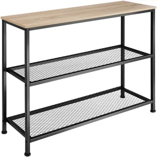 Tectake Bristol Konsolentisch 100 x 30 x 81 cm braun