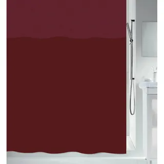 Spirella Duschvorhang Urbanko 180 cm x 200 cm Rot