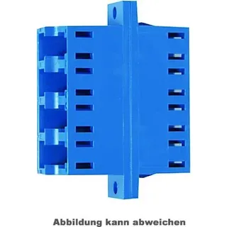 Telegärtner 100007165 Telegärtner LC Quad Kupplung multimode keramik - Violett