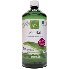 Benessence - Aloe Juice: Aloe Vera-Saft mit Echtem Fruchtfleisch – Nicht Pasteurisiert und Ungefiltert - 1L