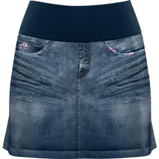 Crazy Skort Hidrogen print light jeans (X015) M