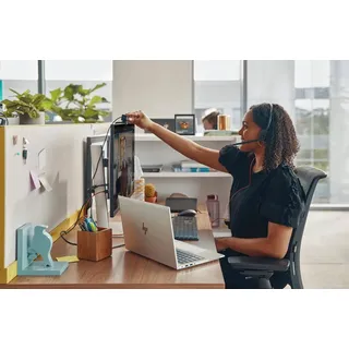 Poly Blackwire C3220 USB-C +USB-C/A kabelgebunden Office Headset, Schwarz