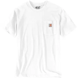 Carhartt Workwear K87 Pocket, T-Shirt - Weiß (Wht) - XS