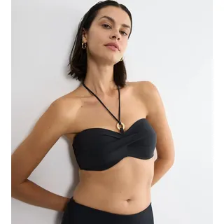 Triumph Balconette-Bikini-Top "Summer Twist DP" Eleganz und Komfort, schwarz