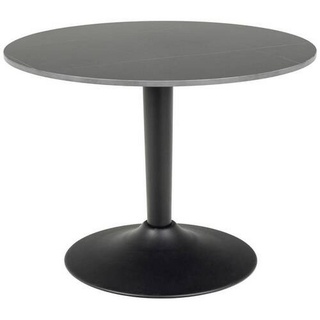 Livetastic Beistelltisch, Schwarz, Keramik, rund, Säule, 60x45x60 cm, Wohnzimmer, Wohnzimmertische, Beistelltische