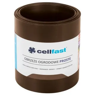Cellfast Rasenkante 15 cm x 9 m Braun