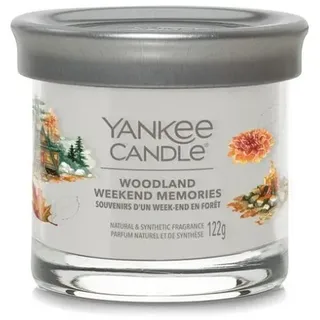 Yankee Candle Woodland Weekend Memories Duftkerze 122 g grau
