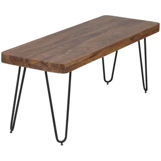 Wohnling Sitzbank WL1.503 sheesham Holz 160,0 cm