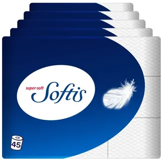 Softis Toilettenpapier 4-lagig 45 Rollen