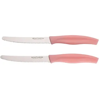 Echtwerk Messerset , Rosa , Kunststoff , 2-teilig , 25 cm , Küchenmesser, Messersets