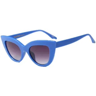 Sunblock Frauen Sonnenbrille Katzenauge AureAure - Hellblau