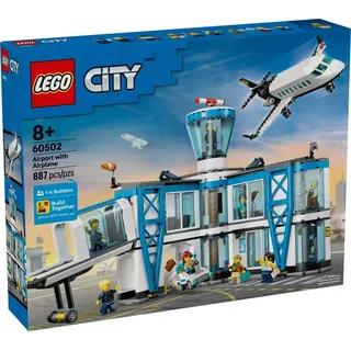 LEGO 60502 Flughafen mit Flugzeug