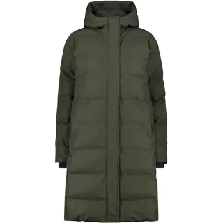 CMP Damen Coat FIX Hood forest