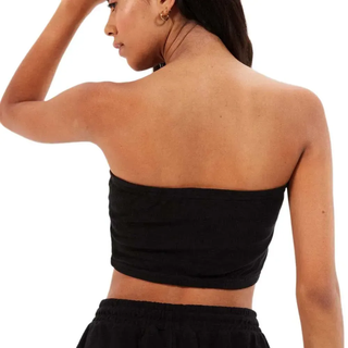 Ellesse Concetto Bandeau Top Ärmelloses Oberteil - Black - M