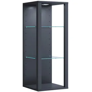VCM Wandregal 35 x 35 x 90 cm Anthrazit
