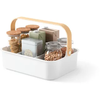 Umbra Bellwood Bin Organizer Weiß/Natur