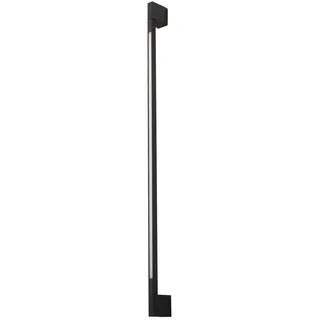 Lindby LED Wandleuchte außen Neano (spritzwassergeschützt (Modern) in Schwarz aus Aluminium (1 flammig,) - Außenwandleuchten Wandlampe Led Außenlampe Outdoor für Außenwand/Hauswand