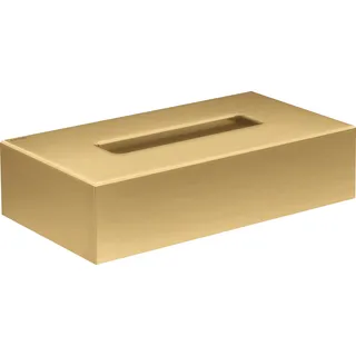 hansgrohe AXOR UNIVERSAL Circular Kosmetiktuchbox, 42873250, Farbe: Brushed Gold Optic