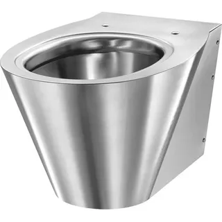 Delabie WC BCN S wandh. Anschl. hi. Edst. 1.4301 doppeltes Materialfinish