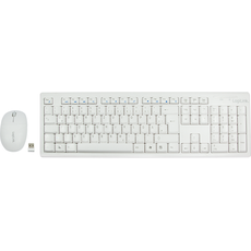 Bild Funk Tastatur DE Set weiß (ID0104W)