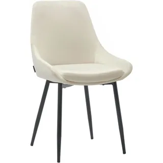 OTTO home Esszimmerstuhl Niam Samtvelours beige 2er Set